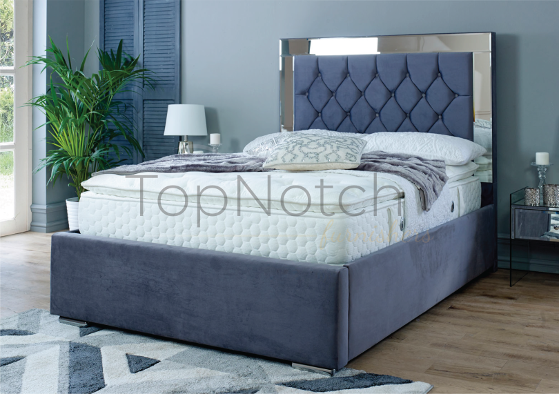 Double size Monaco Mirror bed