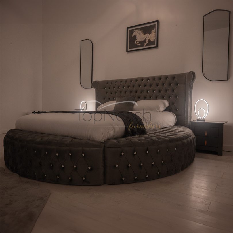 Anvin Circular Bed