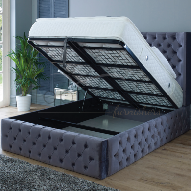 Elysia Bed with gaslift storage