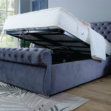 Sworn Sleigh Bed with Storage