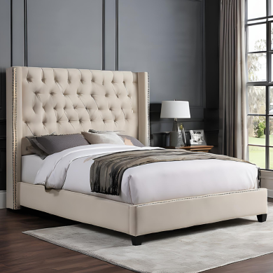 Regal Bed with Tall Headboard